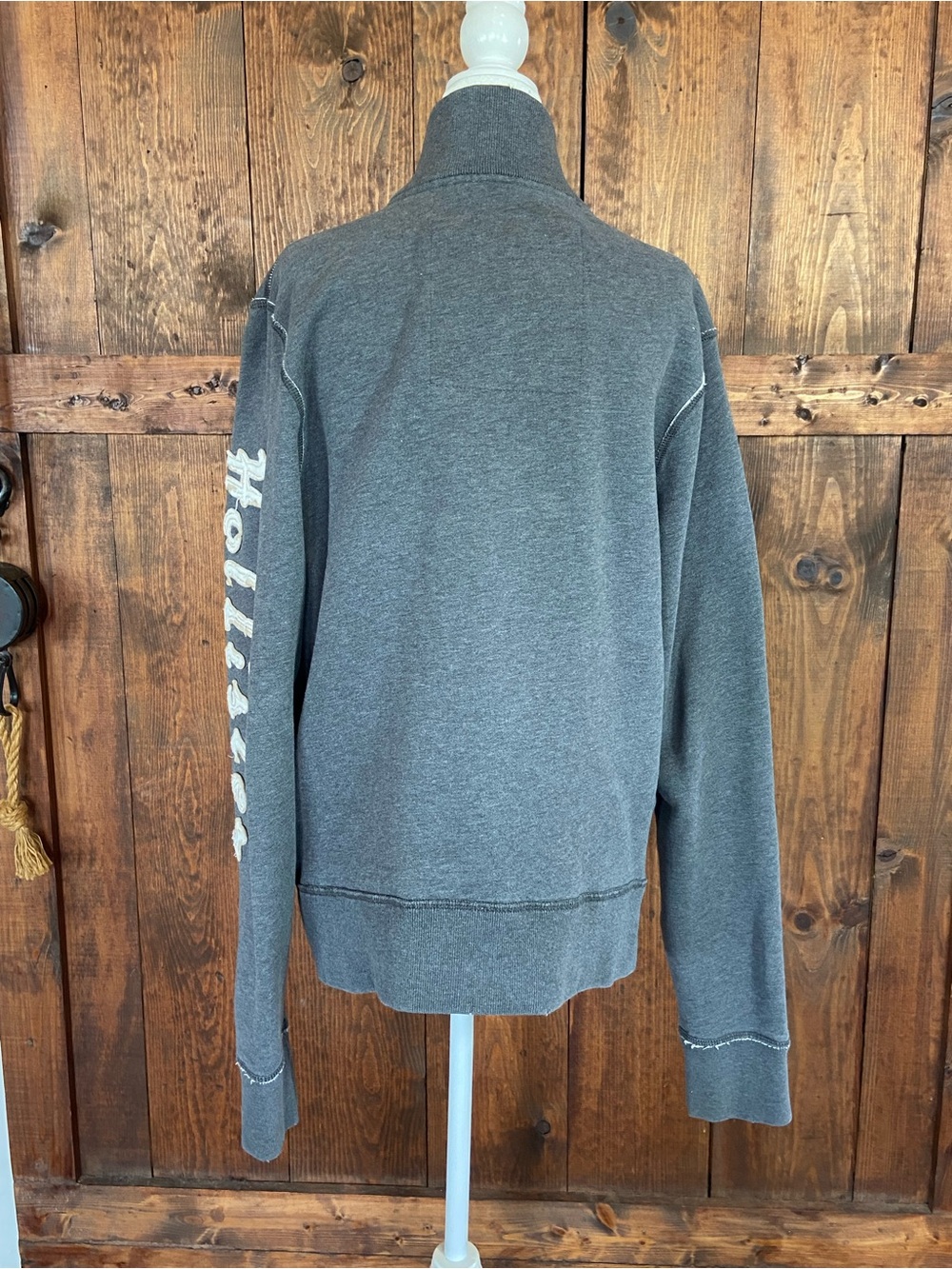 Vintage Y2K Hollister full zip fleece Men’s size L - Picture 6 of 11